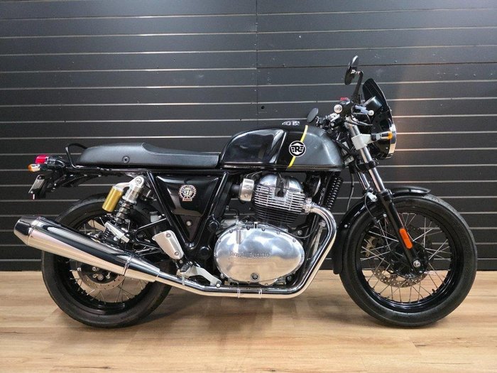2020 Royal Enfield CONTINENTAL GT 650 CUSTOM black, yellow, grey