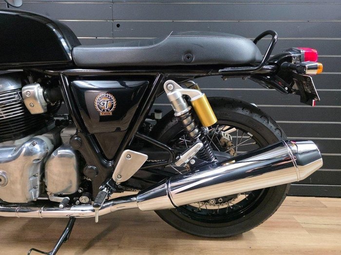 2020 Royal Enfield CONTINENTAL GT 650 CUSTOM black, yellow, grey