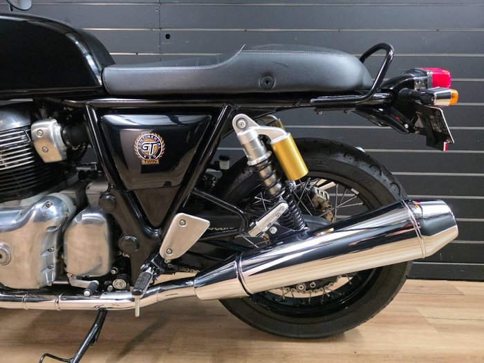 2020 Royal Enfield CONTINENTAL GT 650 CUSTOM black, yellow, grey