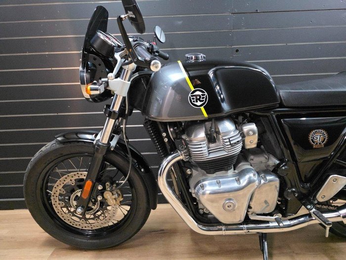 2020 Royal Enfield CONTINENTAL GT 650 CUSTOM black, yellow, grey