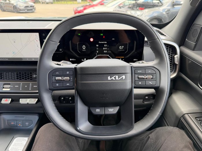 2025 Kia Tasman SX+ TK MY26 4X4 Dual Range Denim Blue