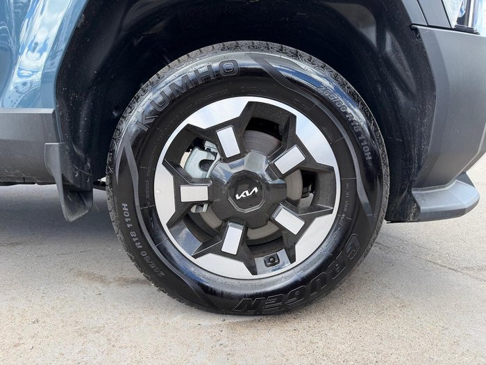 2025 Kia Tasman SX+ TK MY26 4X4 Dual Range Denim Blue