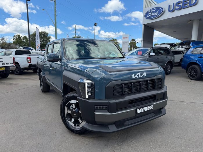 2025 Kia Tasman SX+ TK MY26 4X4 Dual Range Denim Blue