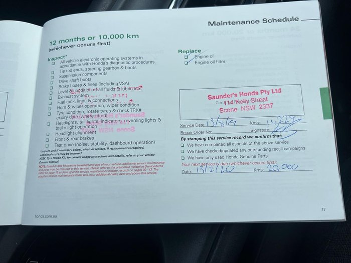 2019 Honda HR-V VTi MY19 Brilliant Sporty Blue