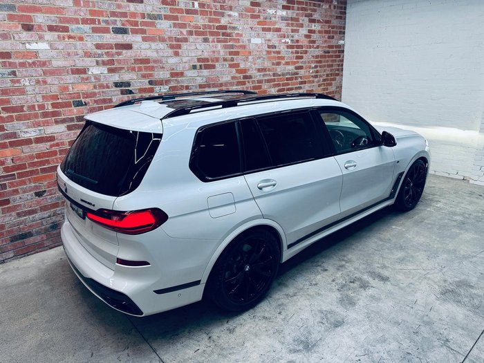 2019 BMW X7 xDrive30d G07 4X4 Constant Mineral White