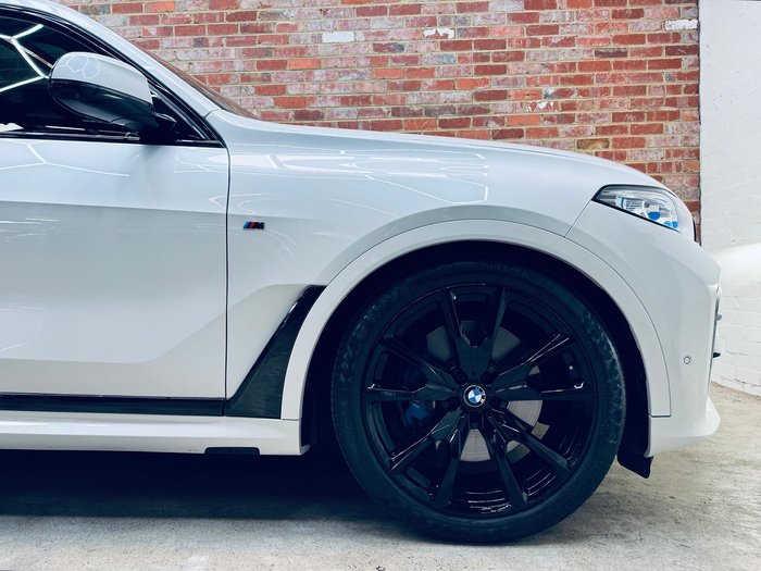 2019 BMW X7 xDrive30d G07 4X4 Constant Mineral White