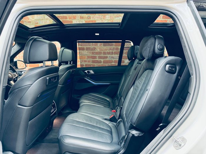 2019 BMW X7 xDrive30d G07 4X4 Constant Mineral White