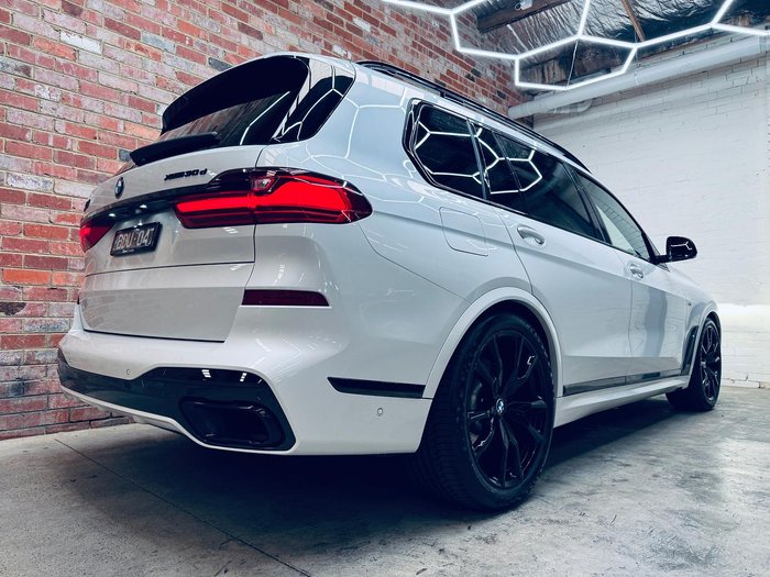 2019 BMW X7 xDrive30d G07 4X4 Constant Mineral White
