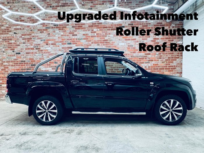 2022 Volkswagen Amarok TDI550 Sportline 2H MY22 4X4 Constant Deep Black