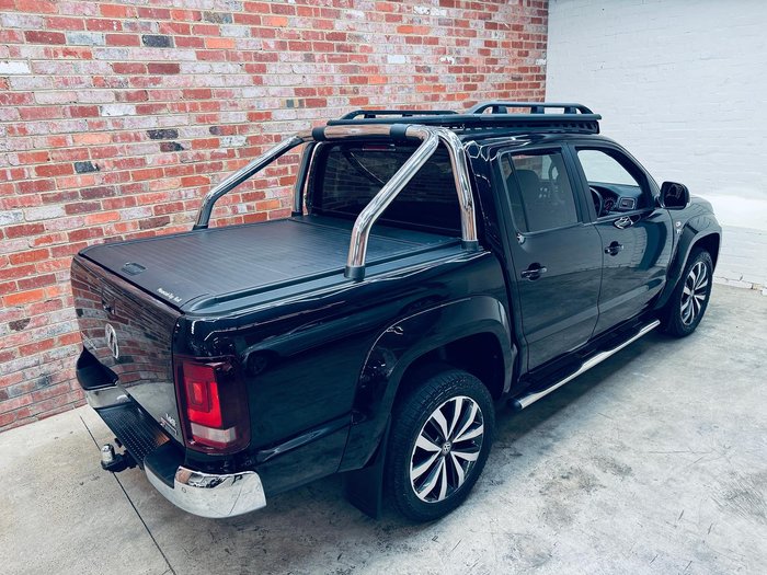 2022 Volkswagen Amarok TDI550 Sportline 2H MY22 4X4 Constant Deep Black