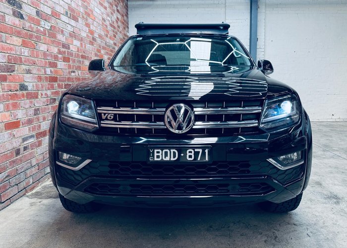 2022 Volkswagen Amarok TDI550 Sportline 2H MY22 4X4 Constant Deep Black