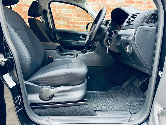 2022 Volkswagen Amarok TDI550 Sportline 2H MY22 4X4 Constant Deep Black