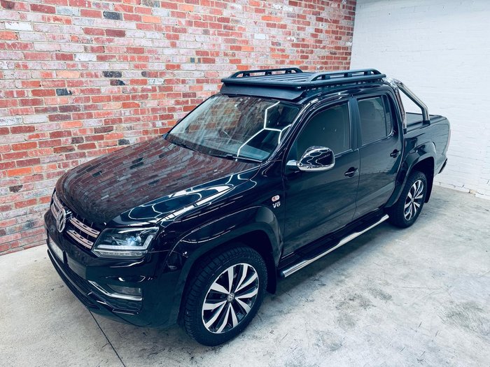 2022 Volkswagen Amarok TDI550 Sportline 2H MY22 4X4 Constant Deep Black