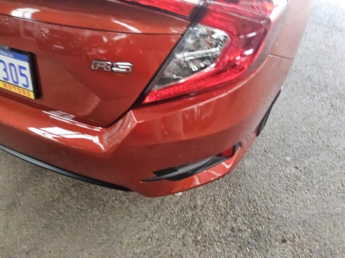 2019 Honda Civic RS 10th Gen MY19 Phoenix Orange