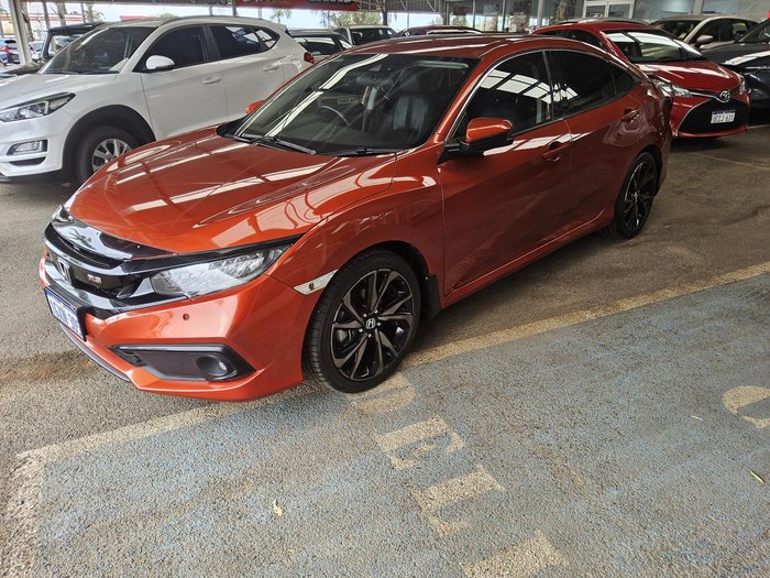 2019 Honda Civic RS 10th Gen MY19 Phoenix Orange