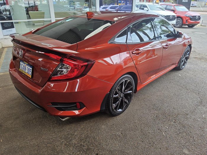 2019 Honda Civic RS 10th Gen MY19 Phoenix Orange