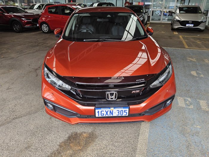 2019 Honda Civic RS 10th Gen MY19 Phoenix Orange