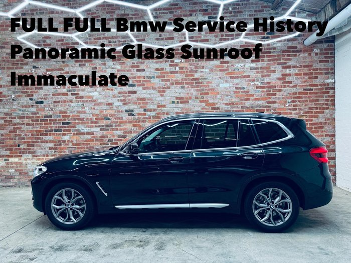 2019 BMW X3 sDrive20i G01 Black