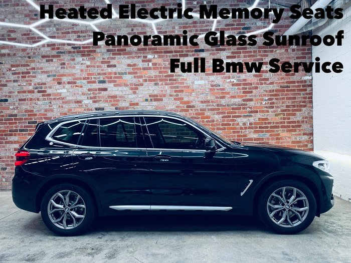 2019 BMW X3 sDrive20i G01 Black