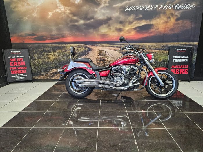 2009 Yamaha XVS950A RED