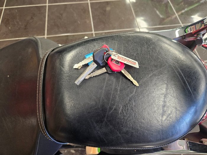 2009 Yamaha XVS950A RED