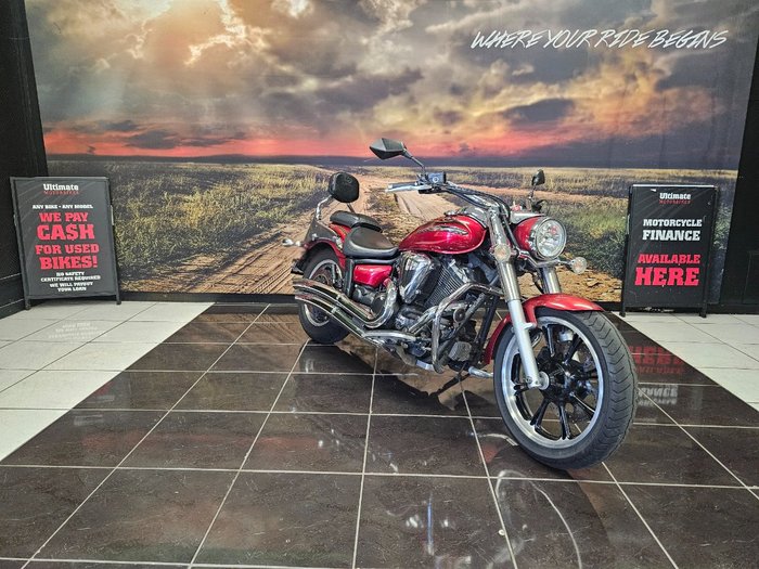 2009 Yamaha XVS950A RED