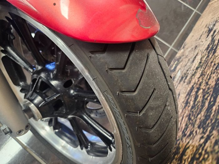 2009 Yamaha XVS950A RED