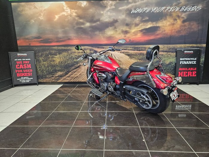 2009 Yamaha XVS950A RED