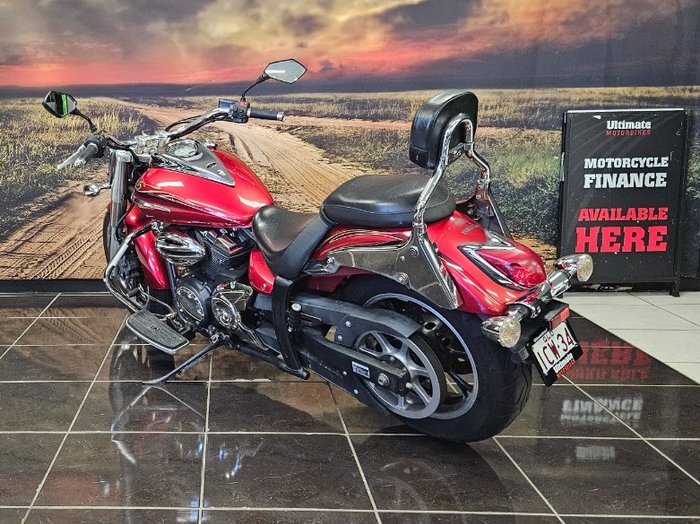 2009 Yamaha XVS950A RED