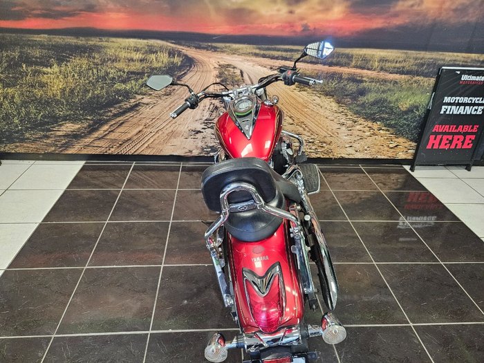 2009 Yamaha XVS950A RED