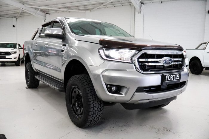 2019 Ford Ranger XLT PX MkIII MY19.75 4X4 Dual Range Meteor Grey