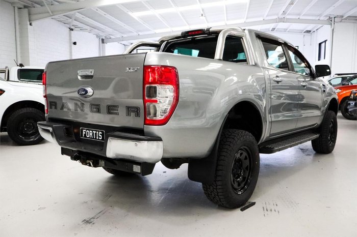 2019 Ford Ranger XLT PX MkIII MY19.75 4X4 Dual Range Meteor Grey