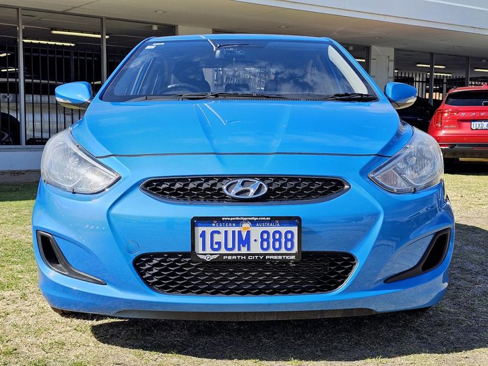 2019 Hyundai Accent Sport RB6 MY19 Blue Lagoon