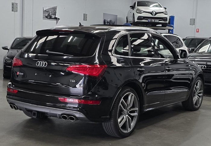 2016 Audi SQ5 TDI 8R MY16 Four Wheel Drive Mythos Black