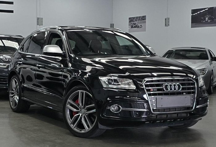 2016 Audi SQ5 TDI 8R MY16 Four Wheel Drive Mythos Black