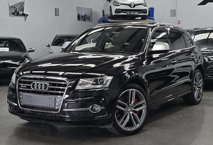 2016 Audi SQ5 TDI 8R MY16 Four Wheel Drive Mythos Black