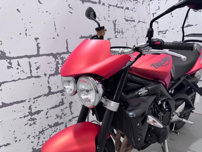 2009 Triumph Street Triple R Street Triple Orange