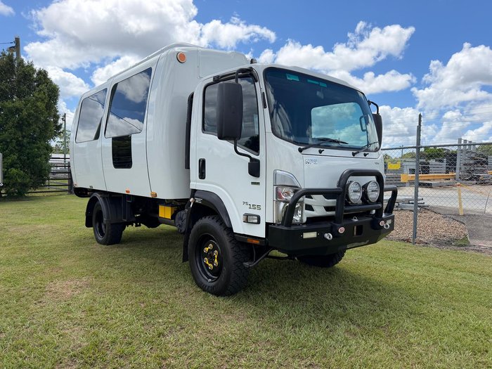 2020 Isuzu Nps Atw White
