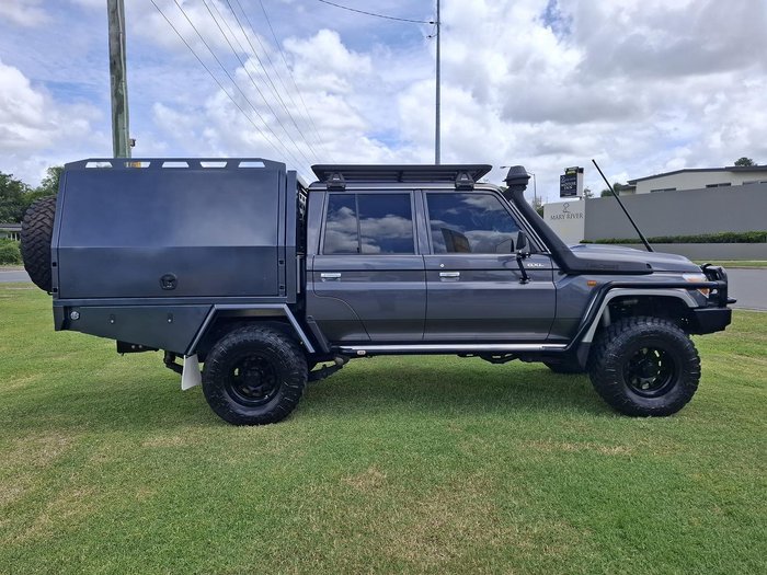 2022 Toyota Landcruiser GXL VDJ79R 4X4 Dual Range Graphite