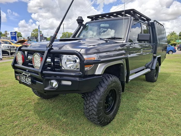 2022 Toyota Landcruiser GXL VDJ79R 4X4 Dual Range Graphite