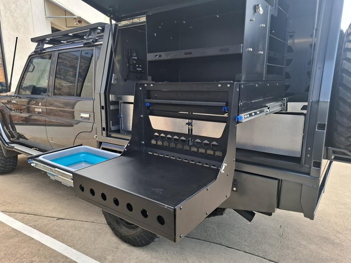 2022 Toyota Landcruiser GXL VDJ79R 4X4 Dual Range Graphite