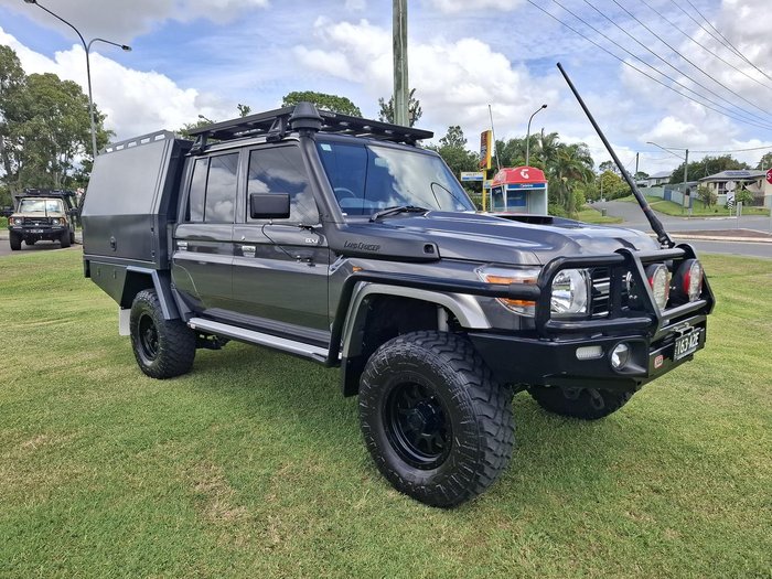 2022 Toyota Landcruiser GXL VDJ79R 4X4 Dual Range Graphite