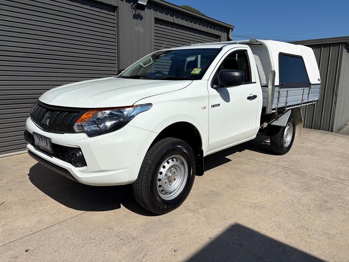 2016 Mitsubishi Triton GLX MQ MY17 4x2 White