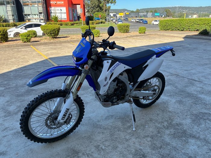 2009 Yamaha WR450F Blue