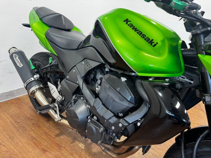 2009 Kawasaki Z750 GREEN