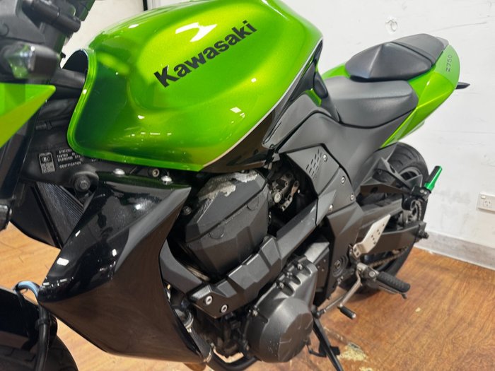 2009 Kawasaki Z750 GREEN
