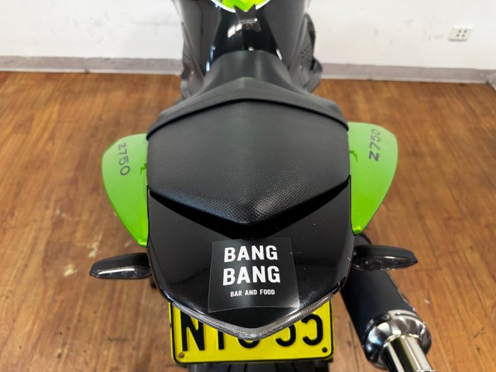 2009 Kawasaki Z750 GREEN