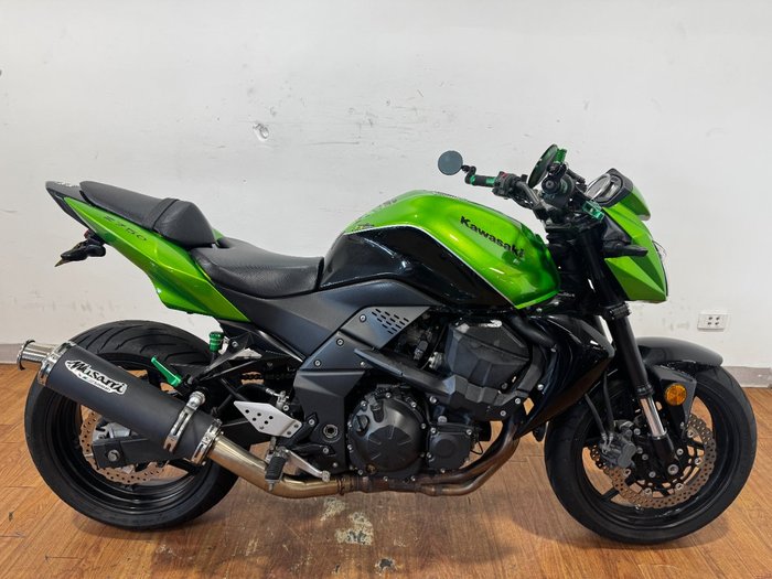 2009 Kawasaki Z750 GREEN