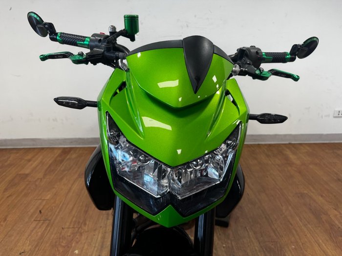 2009 Kawasaki Z750 GREEN