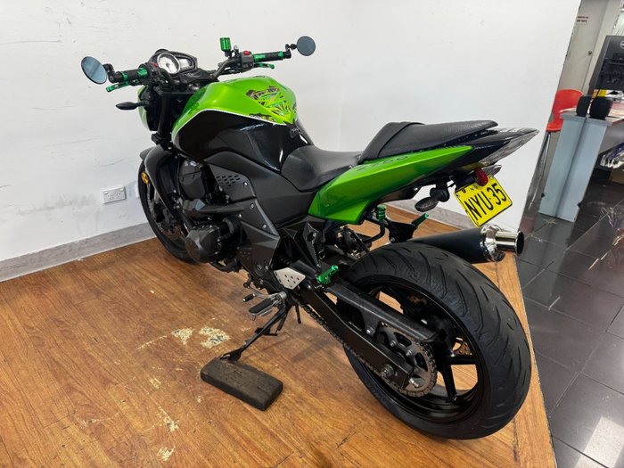 2009 Kawasaki Z750 GREEN